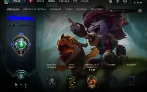 conta lol lvl 64 otima pra smurf