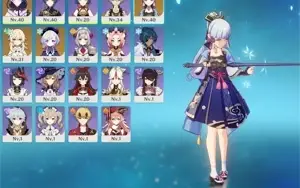 Raiden e Ayaka+banner garantido