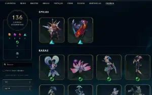 Conta lol + Valorant