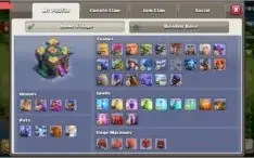 Clash of clans cv14 semi full
