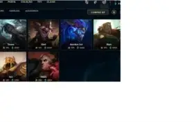 Conta LOL Muitas skins e 142 champions!!!