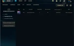 Conta platina 2 com 32 Champs e 8 Skins + 6 Fragmentos