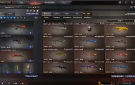 Conta Crossfire AL Marechal com 11 Vips+Colecionador de arma