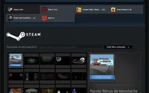 STEAM | NO-VAC | 16 anos | Level 65 | 659 Jogos | 242 DLC's