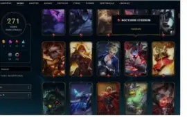Conta LOL 271 Skins, D2, preço abaixo do que já gastei nela