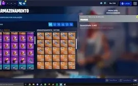 CONTA FORTNITE 70+ skins CAVALEIRO NEGRO+ 2k VBUCK
