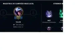 Conta Diamante 1 de League of Legends PROMOÇÃO!