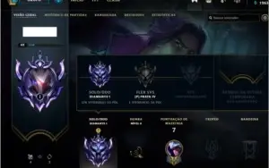 Conta Diamante 1 de League of Legends PROMOÇÃO!