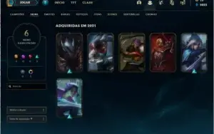 Conta Diamante 1 de League of Legends PROMOÇÃO!
