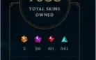 CONTA NO MESTRE COM 1033 SKINS (INCLUINDO PAX TF)