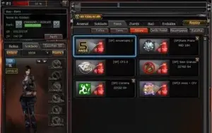 CONTA CROSSFIRE 3 ESTRELAS,6 VIPS,BONECOS DE ZP,ARMAS DE GP