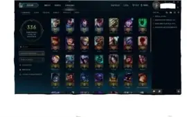 Conta League of Legend Top 115 campeões e 143 Skins