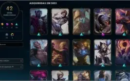 Conta lol platina 4 com Zed prestigio