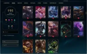 CONTA OURO 4  + LEE SIN E FIZZ PRESTIGIO + ICONE SEASON2