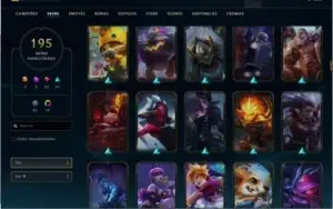 CONTA OURO 4  + LEE SIN E FIZZ PRESTIGIO + ICONE SEASON2