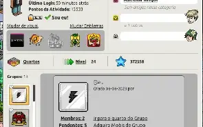 Conta Habbo 2008 - emblemas raros, placar bom etc