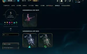 Platina 2 com 40 Champs e 9 Skins
