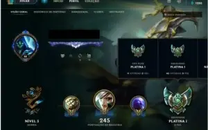 Conta diamond S7/S6, com riven campeonato S2