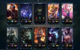 ⚡Conta League of Legends MMR Diamante⚡