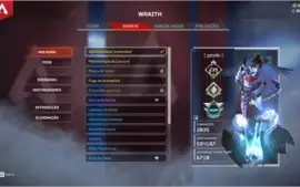 CONTA APEX LEGENDS (HERANÇA WRAITH)