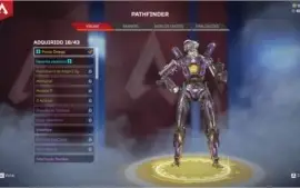 CONTA APEX LEGENDS (HERANÇA WRAITH)