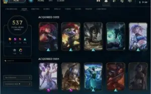 Conta Valorant + LoL - R$10000 gastos nas duas