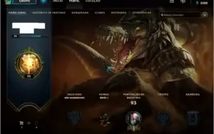 CONTA LVL 30 UNRANKED, BARATO PRA LEVAR