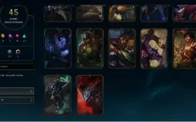 conta lol  FA , level 237, 115 champs