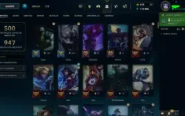 Conta LoL com todos os champs + 150skins