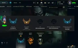 Conta LoL com todos os champs + 150skins