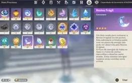 Conta com Hutao C1 + Homa + Raiden + Luz do Cortador e mais