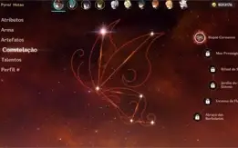 Conta com Hutao C1 + Homa + Raiden + Luz do Cortador e mais