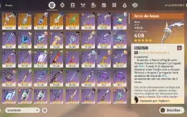 GENSHIN IMPACT - AR56, 22T5, Scaramouche C2 + Bis,Zhongli...