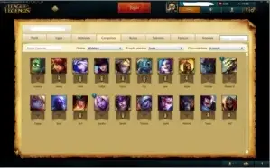 Conta ouro 2 - Muitas skins