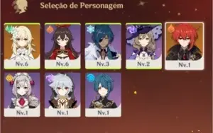 AR7 + Diluc + Razor + Xiangqiu + Noelle