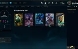 Conta League of Legends Diamond 4 barata Inativa