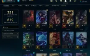 Conta Lol (Todas As Skins,(1413) De Colecionador) Única !
