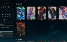 Conta Lol (Todas As Skins,(1413) De Colecionador) Única !