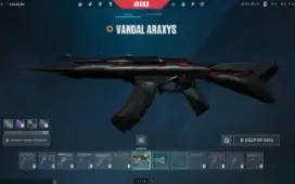 Valorant Unranked: Vandal Araxys, Faca Unidade Administrativ