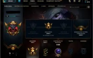 Conta LoL Ouro 1 varios Campeões e Skins(Pulsefire Ezreal)!