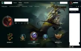 Conta League of Legends Bronze 4 (Borda/Prata)