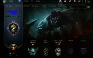 Conta LoL Platina 4