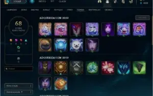 Conta LoL Platina 4