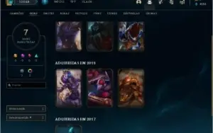 Conta LoL Platina 4
