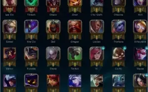 Conta platina com mts skin raras, 81 campeões, 9 pag de runa