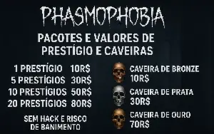 UP level prestigio Phasmophobia (Only Steam)