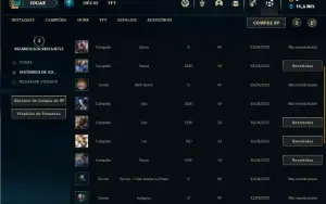 Conta Mestre com 37 Champs e 4 Skins ( 91 PDL )