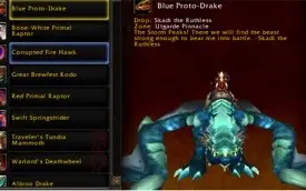 Conta Blizzard com vários itens raros-Personagem no Faerlina