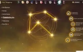 Conta Genshin Impact com vários personagens 5* Lvl 90