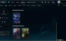 CONTA LOL DIAMANTE 3 COM EZ PULSEFIRE E 65% MMR